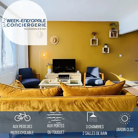 Jolie Maison A 2 Pas De La Foret Du Touquet キュク
